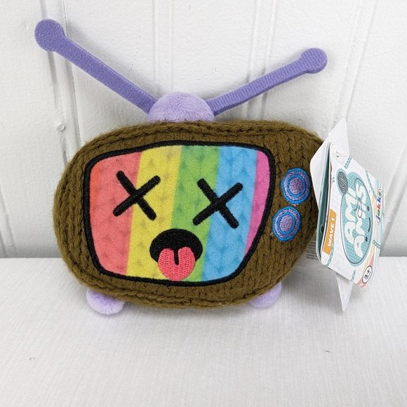Jakks Pacific Other - Ami Amis Wave 1 Telly the Television Plush Stuffed Animal Jakks Pacific New 2022